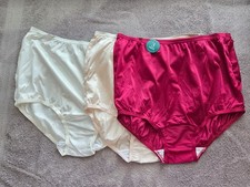 7 L Vanity Fair Ravissant Sissy Panties Briefs Discreet 100 Nylon 15711 Women