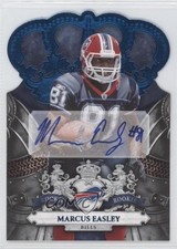 2010 Panini Crown Royale Blue Signatures 39/50 Marcus Easley #218 Auto 0a1
