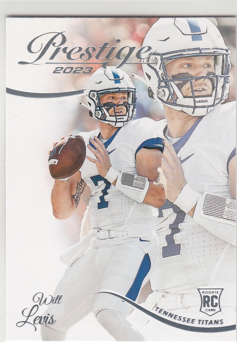 2023 Panini Prestige Rookie SP Short Print WILL LEVIS RC #400 Kentucky/Titans