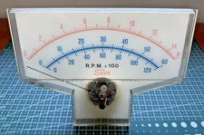 Vintage Sun Electric Tachometer 1015 1115 Removed From Working Machine Untested