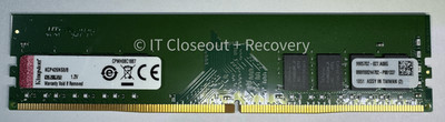 Kingston 8GB DDR4-2666MHz PC4-21300 RAM - KCP426NS8/8, Good Condition