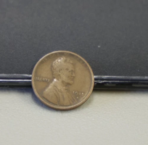 1915 S US Lincoln Cent 1c Semi Key Fine