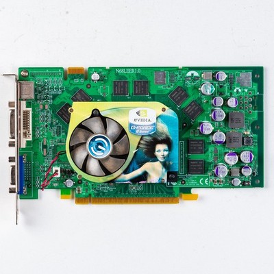 EVGA NVIDIA GeForce 6800XT 256MB DDR3 PCIe x16 256-P2-N381-TX FOR PARTS