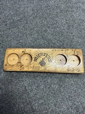 Michter’s Whiskey Flight Board Barrel Stave Tasting Barware Distillery Kentucky