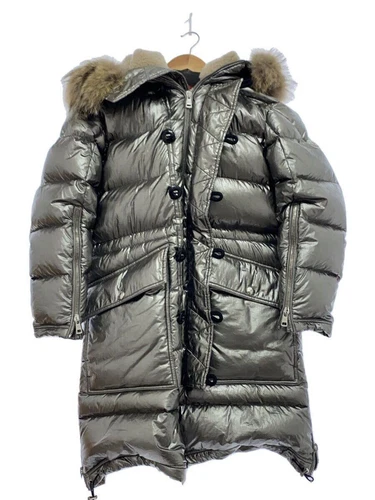 PIUMINO MONCLER C20914233615 INUIT 0 COTONE ARGENTO