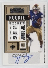 2020 Panini Contenders Rookie Ticket Tony Jones Jr #232 Auto 3y4