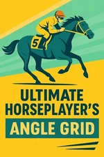 Ultimate Horseplayer’s Angle Grid | Laminated Cheat Sheet for Horse Racing Bets