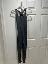 Outdoor Voices FreeForm Unitard Jumpsuit Grey Womens Size smallActivewear