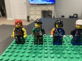 Lego Ogel Alpha Team Cam  Crunch Flex Radia Minion Minifig Lot 2 4798 4796 4795