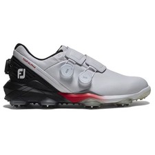 FootJoy Tour Alpha Triple BOA Golf Shoes Men White Black Red Medium