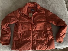 Patagonia Women s Silent Down Jacket Burnished Red NWT Size XL