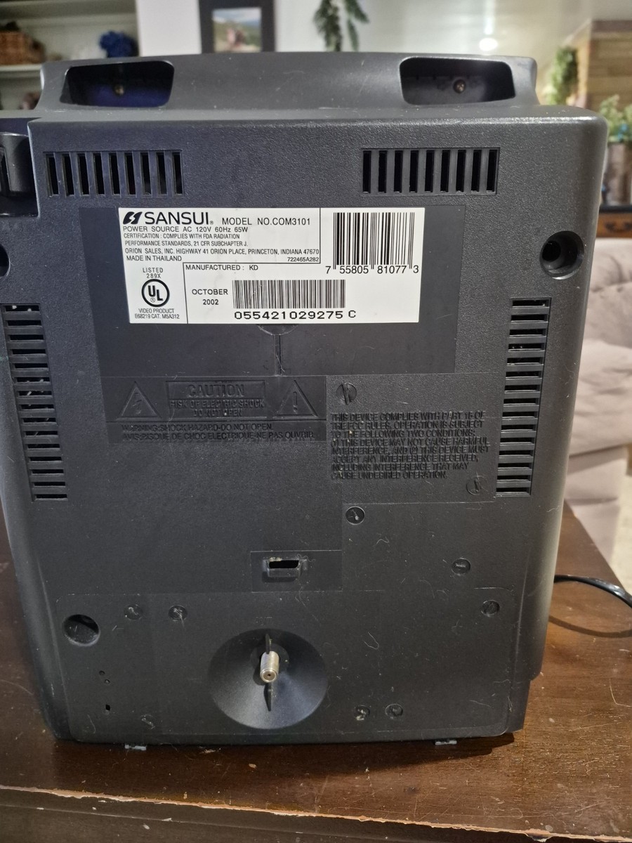 Sansui TV VCR Combo 13