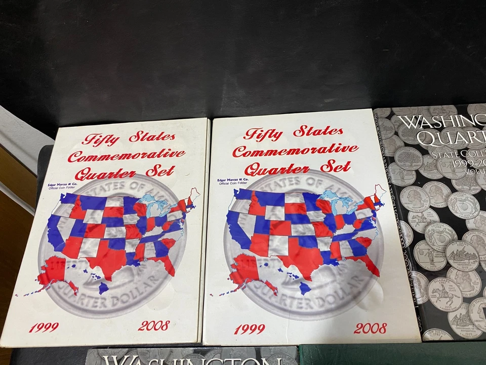 Lote portamonedas Washington Quarter Quarters estadidad conmemorativa + Foto 2 de 4