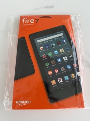 Amazon Fire 7 7in 16GB Wi Fi Tablet w/ Alexa 1GB RAM Quad Core Black