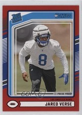 2024 Panini Donruss Rated Rookie Red Press Proof Jared Verse #341 1m1q