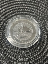 2024 James Bond Six Decades Of 007 (1960s) 1oz Silver Bullion Coin In Capsule