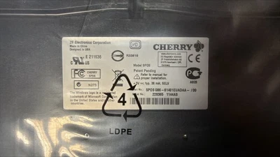 Cherry G86-61401 G86-61401EUADAA Wired Keyboard - image 1 of 3
