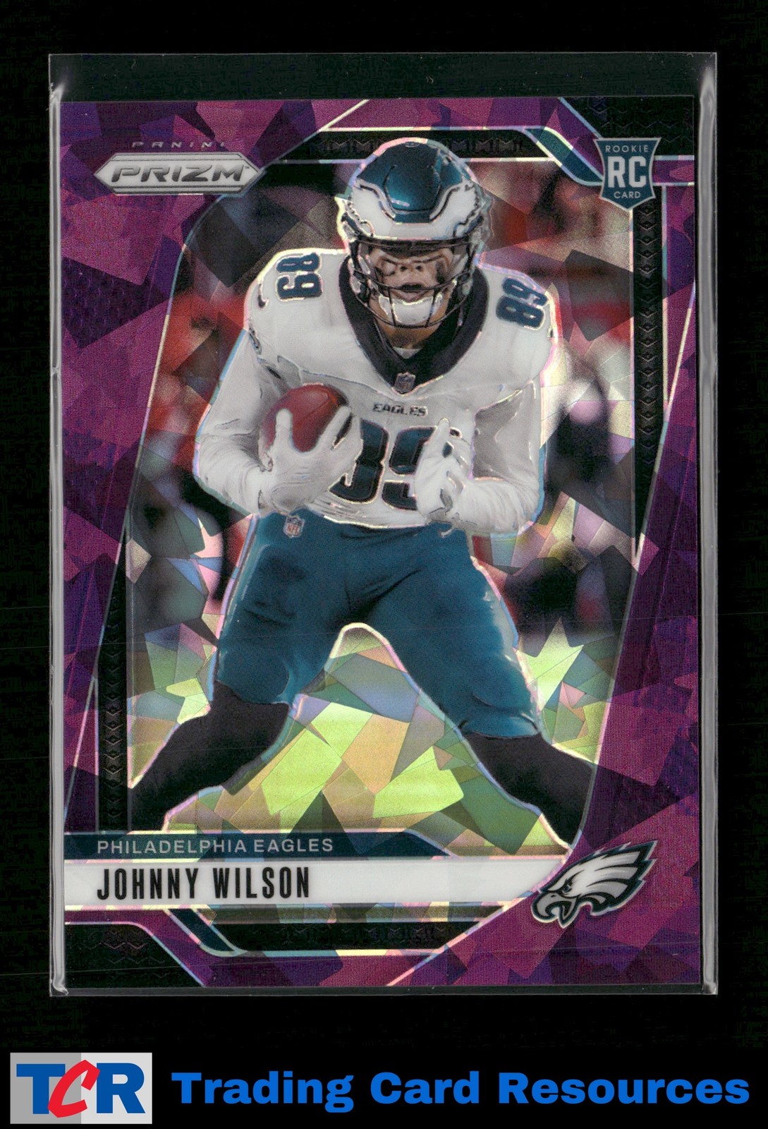 2024 Panini Prizm #355 Johnny Wilson Purple Ice #/225