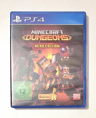 Minecraft Dungeons Hero Edition Sony PlayStation 4 Spiel 2020 PS4 Game Sehr Gut
