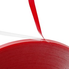 Double Sided Clear Strong Adhesive Tape, 2mm x 15M x 0.5mm Thickness Acrylic ...