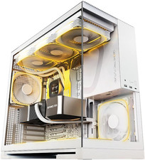 M5 Tempered Glass Mid Tower, E-ATX/ATX Gaming Case, 1.2Mm Steel, Type C, Toolles