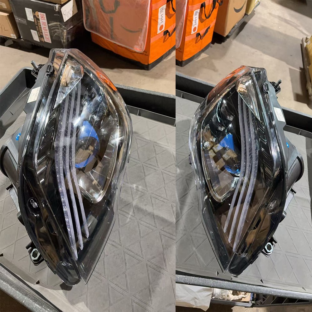1 Pair For 2013-2015 Mercedes-Benz GLK300 GLK350 GLK250 Halogen LED Headlights