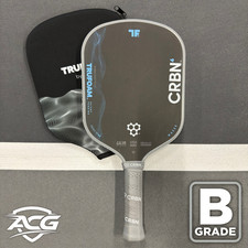 CRBN4 TruFoam Waves Good Cond Hybrid Pickleball Paddle, Free Case B Grade