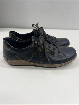 New Remonte  Tex  Brown Leather Sneaker Size 39 (US 8)