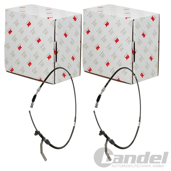 2X Nk Handbremsseile Passend FüR Toyota Celica Links+Rechts-image