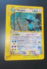 Pokemon Card-Kingdra-Holo-Aquapolis-148/147-Crystal-ENG-Near Mint