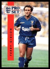 Terry Gibson 1990-91 Pro Set English League #248 Wimbledon Soccer READ FREE SHIP