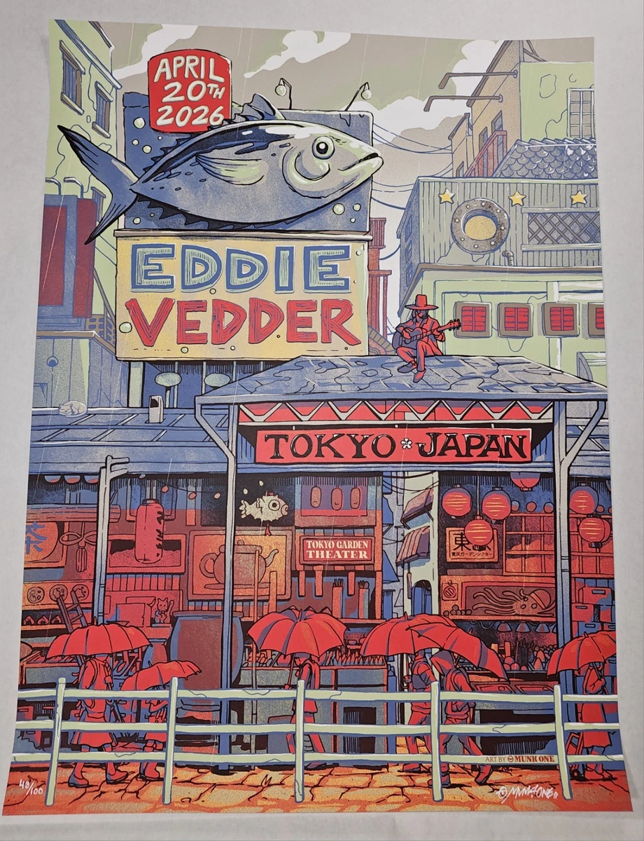 Eddie Vedder Poster for sale | eBay