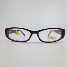 Apple Bottoms AB 729 A-3 Purple Magenta Oval Eyeglass Frames 53-15-135 Womens