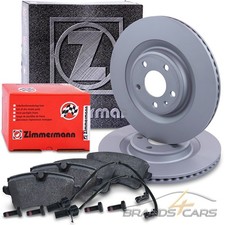 ZIMMERMANN BREMSSCHEIBEN Ø330 +BELÄGE HINTEN FÜR AUDI A6 C7 A7 4G PORSCHE MACAN