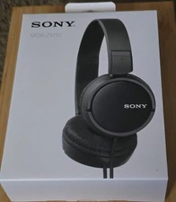 Sony MDR-ZX110 Wired Stereo Headphones (Black)