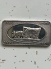Prairie Schooner Covered Wagon the Patrick Mint .999 Fine Silver Bar 1 oz
