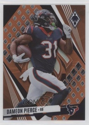 2023 Panini Phoenix Orange 75/75 Dameon Pierce #51 0a3