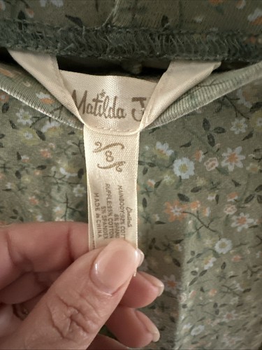 Matilda Jane Just Imagine Arden Floral Ruffle Hem Leggings Girl's Size 8 - Picture 4 of 5