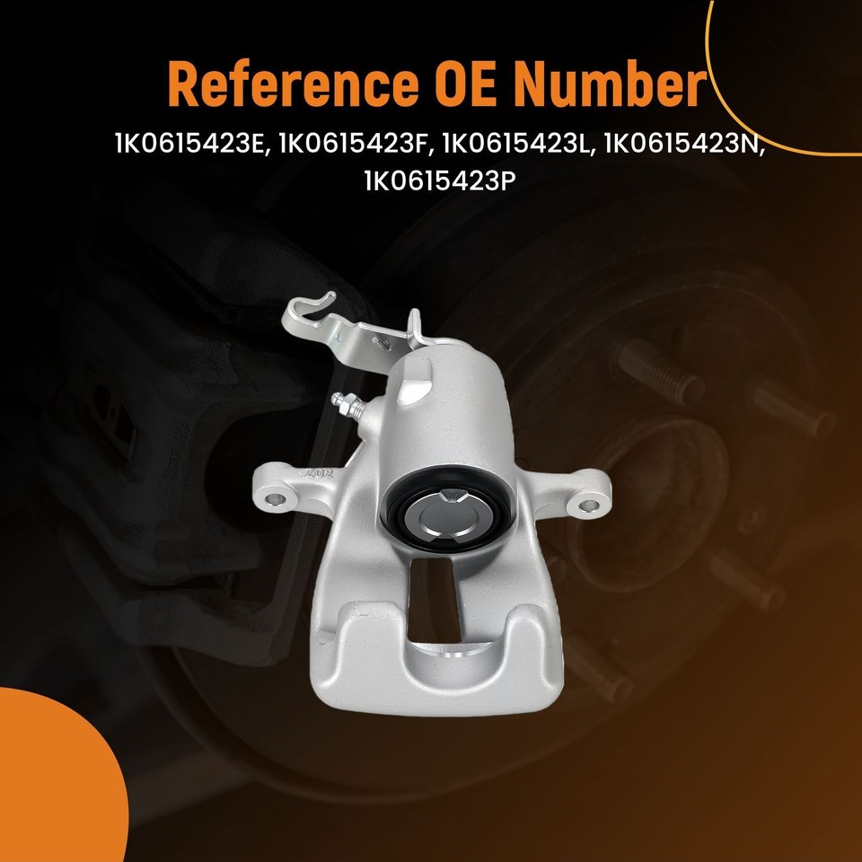 Brake Caliper Rear Left for Audi TT 8J3 8J9 2006-10 VW EOS 1F7 1F8 ...