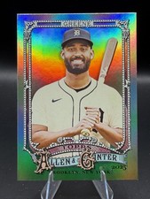 Riley Greene 2025 Topps Allen & Ginter Silver Portrait #136 Detroit Tigers