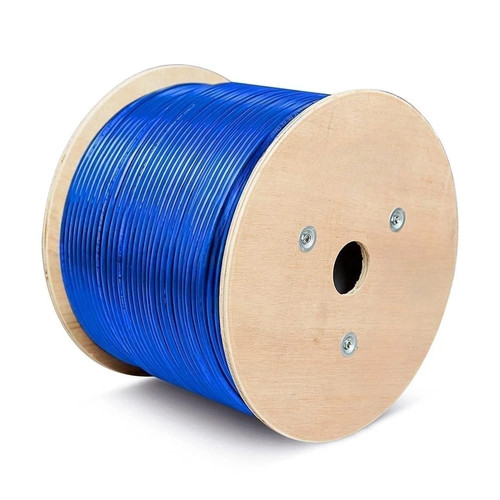 LEKVKM Cat8 Bulk Ethernet Cable 650FT Round S/FTP Outdoor&Indoor Heavy Duty H...