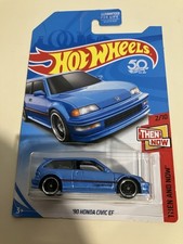 Hot Wheels Honda Civic Ef Blue Kmart Exclusive