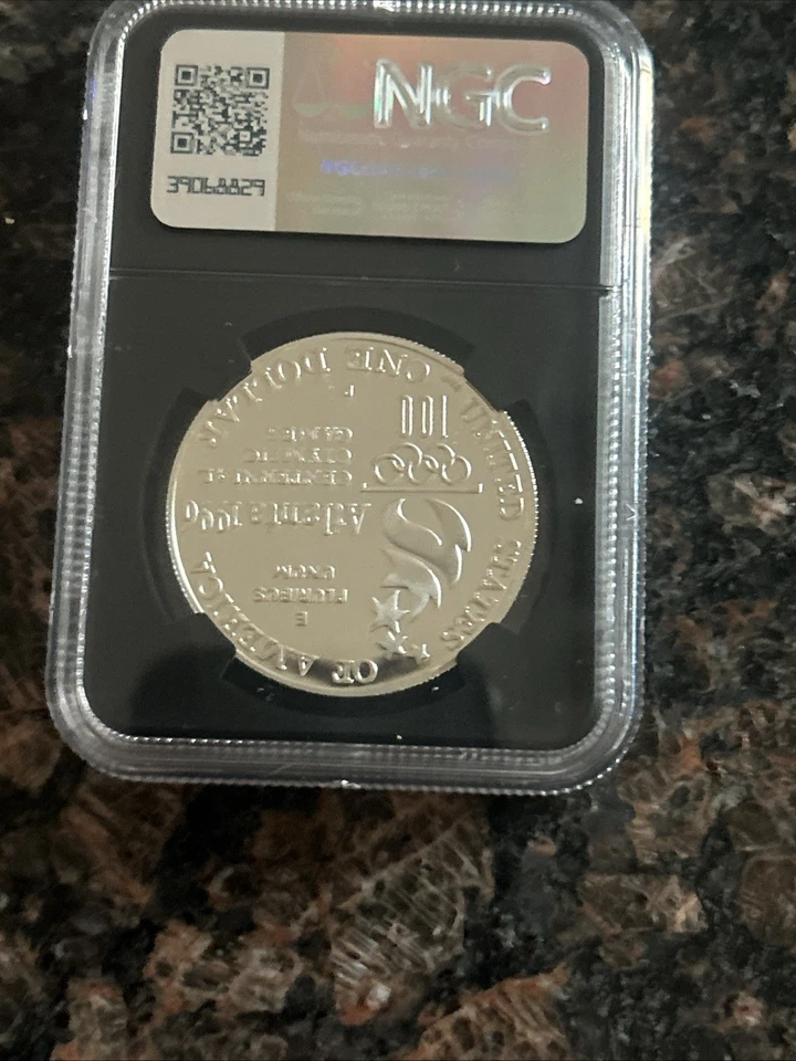 1996-P Gem Proof Paralympics Silver Don’t Tread On Me NGC Certified 1oz silver - Image 2 of 4