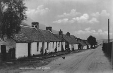 POSTCARD  SCOTLAND  BALLACHULISH  WEST LAROCH