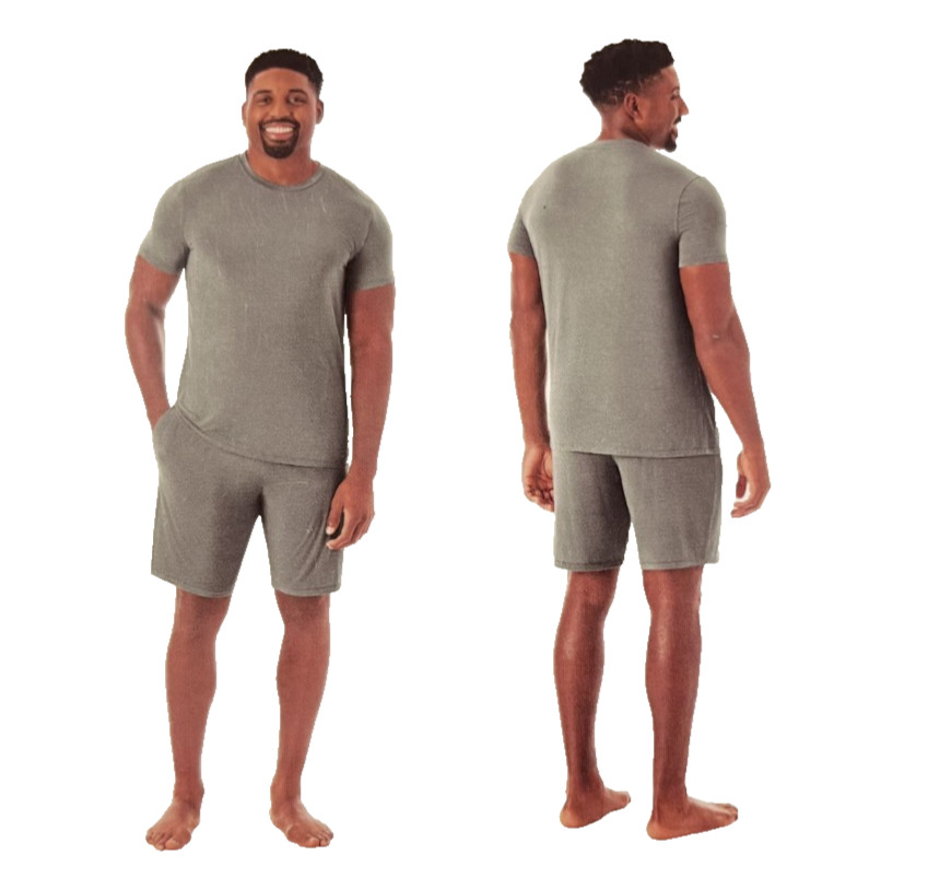 🔥 NEW 🔥 MEMBER'S MARK  DreamMark Men's 2-Piece PAJAMA SET Size XXL Green NW