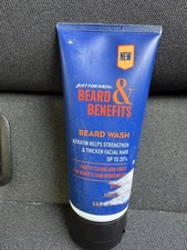 2 pack Beard Benefits Face Wash and 1 beard serum