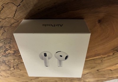 NIB New Apple AirPods 4 Air pods 4 White ( MXP63LL/A ) Genuine