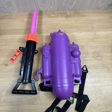 Vtg 1990 Kenner The Real Ghostbusters Ecto Charger Toy Pack - Backpack Blaster