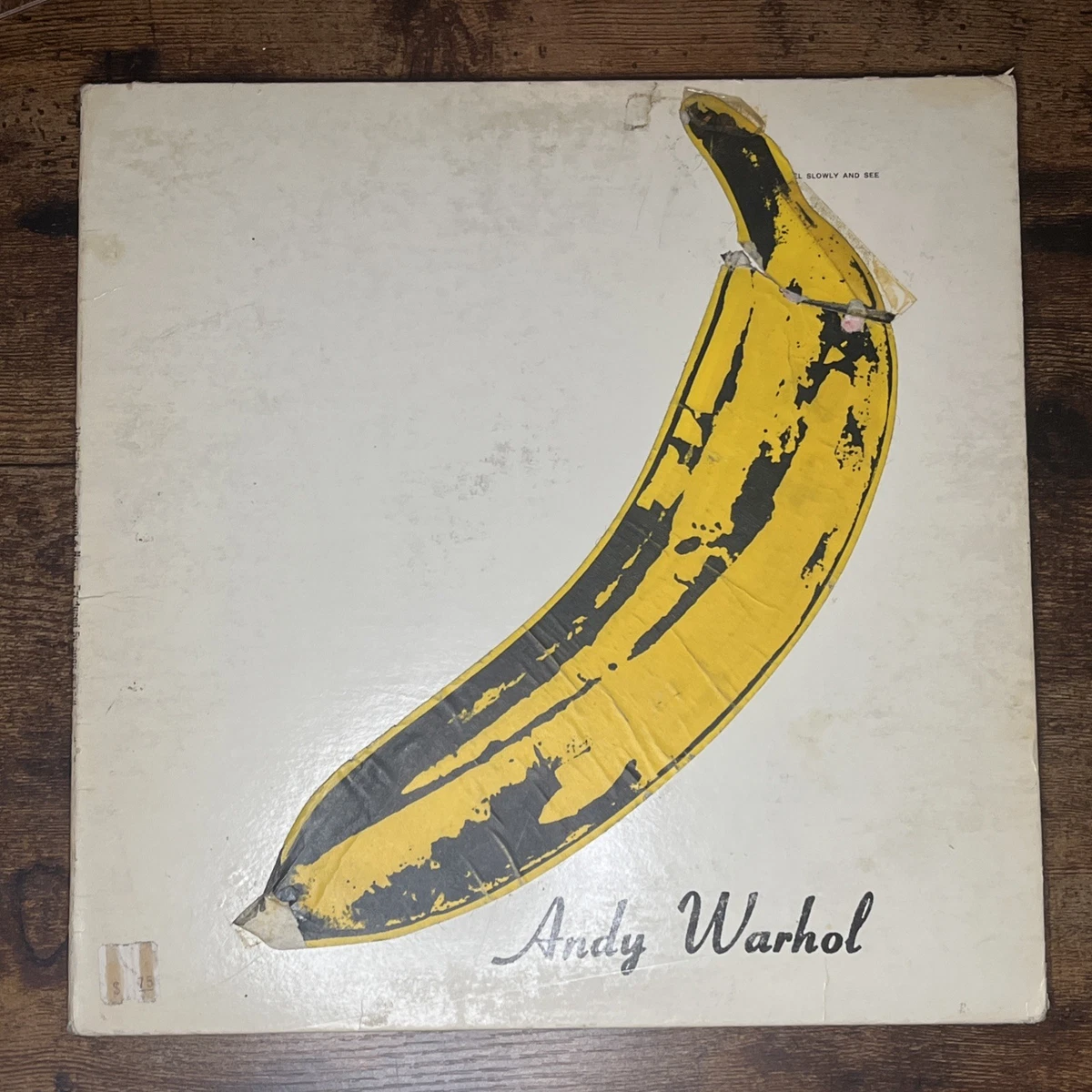 The Velvet Underground & Nico Vinyl Banana Verve V6-5008 Andy Warhol SCRATCHED