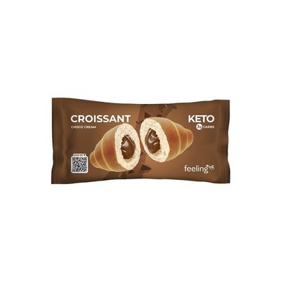 (59,90EUR/kg) 6 x Feeling OK - Protein Schokoladen-Croissant Start 1 65g
